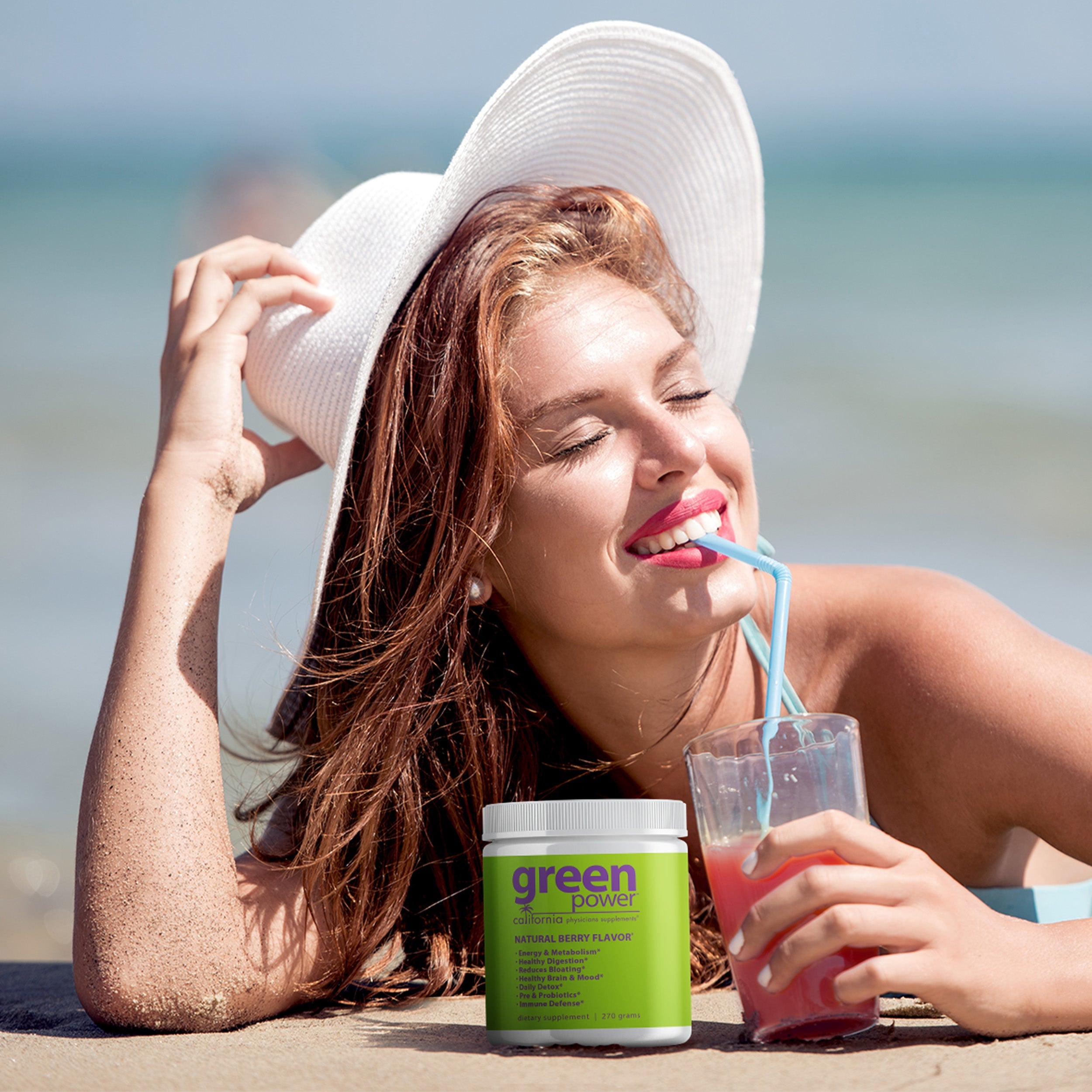 Organic Green Power Berry Smoothie