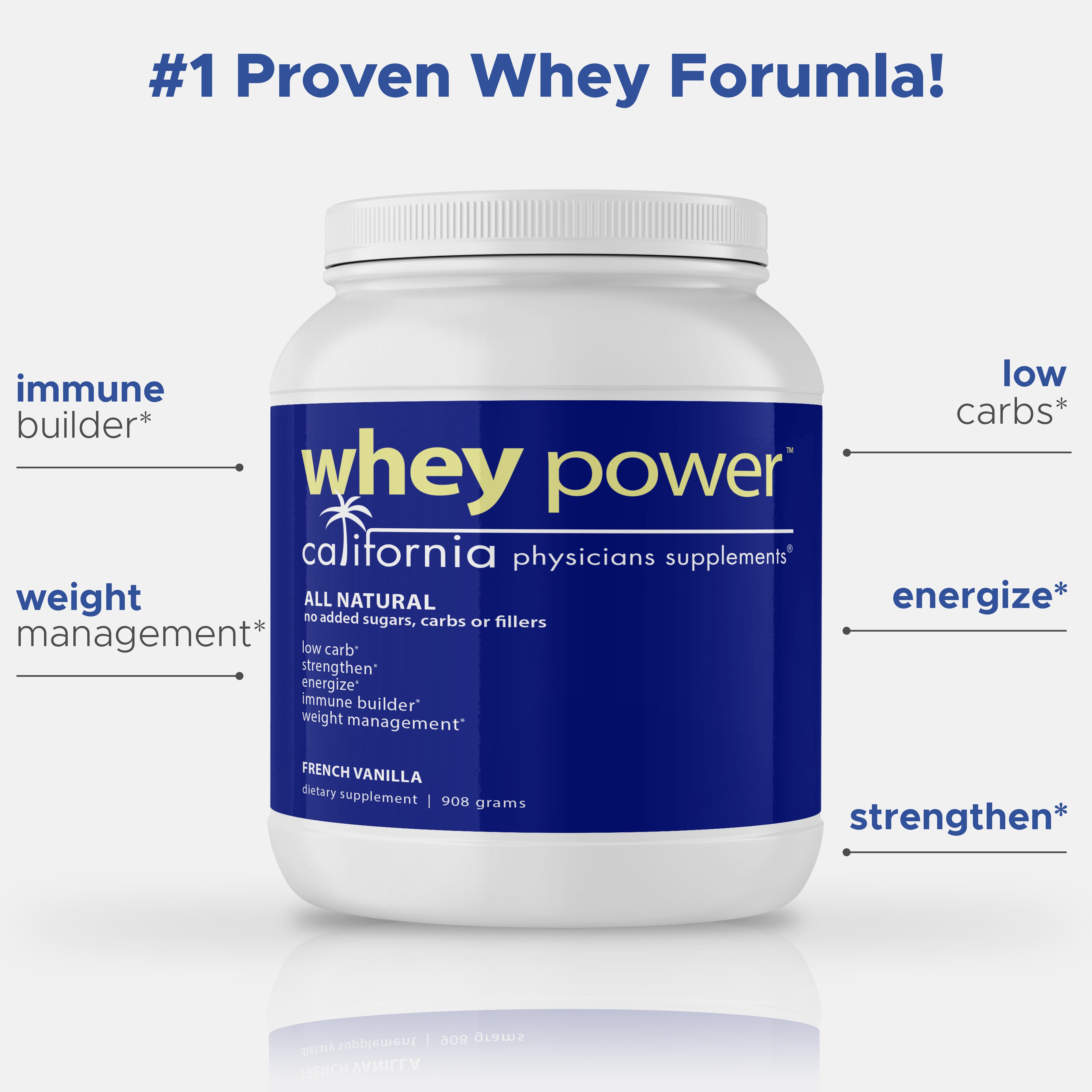 WHEY POWER VANIGLIA 2LB