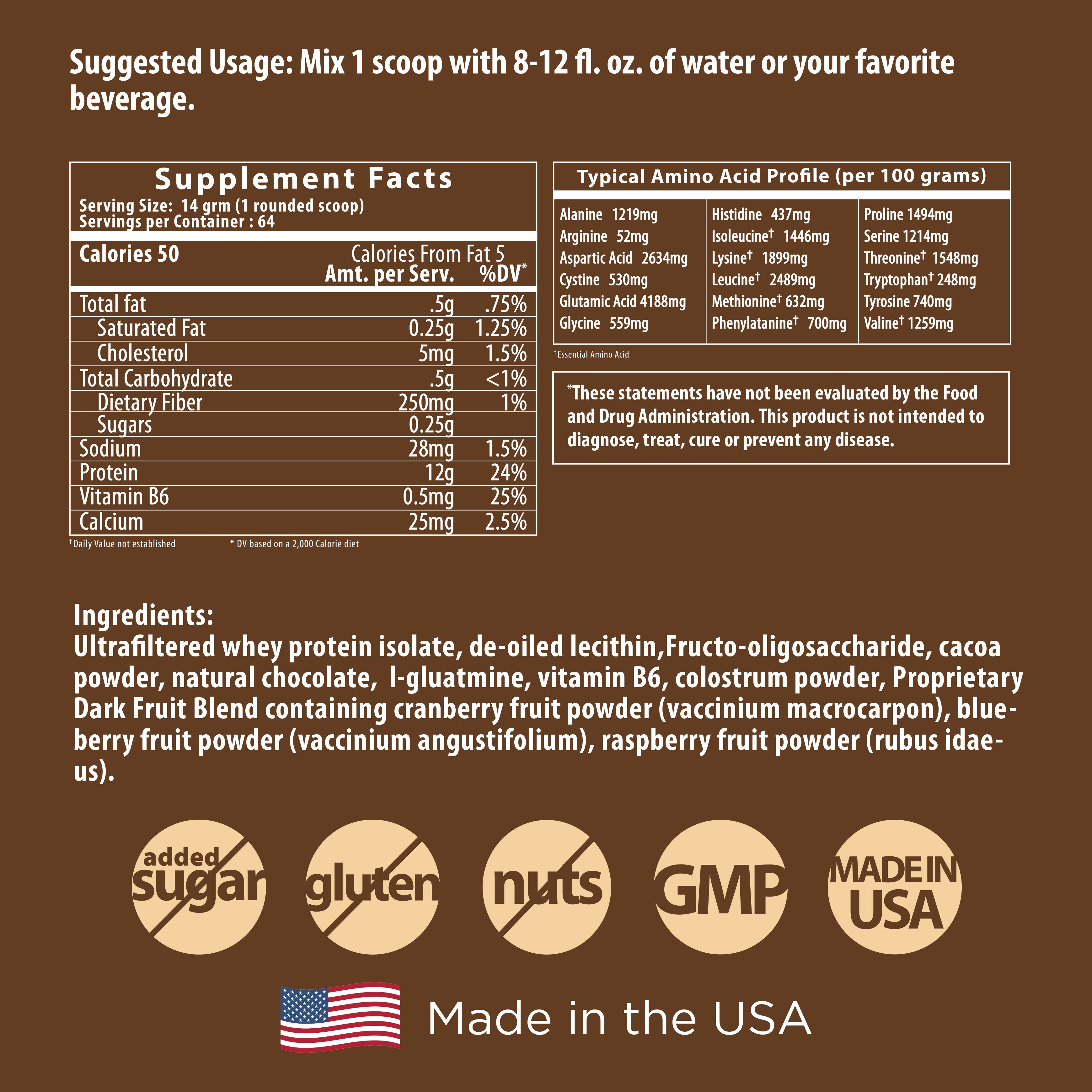 WHEY POWER CHOCOLATE 2LB