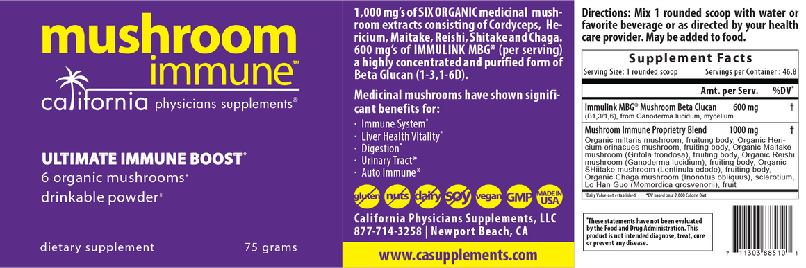 MUSHROOM IMMUNE